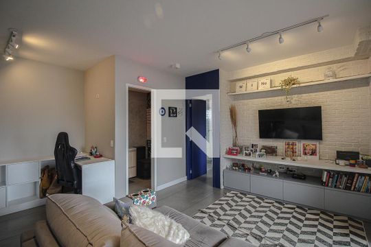 Sala de apartamento à venda com 1 quarto, 64m² em Jardim da Gloria, São Paulo