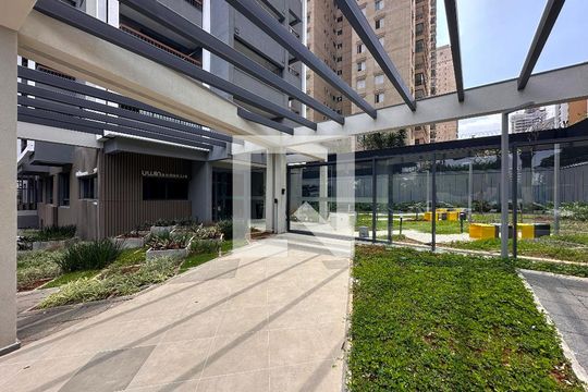 Fachada de kitnet/studio à venda com 1 quarto, 25m² em Brooklin Paulista, São Paulo