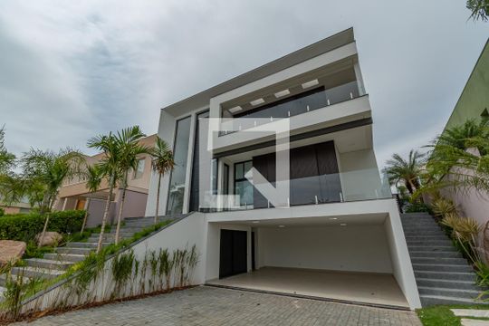 Garagem de casa de condomínio à venda com 4 quartos, 440m² em Loteamento Parque das Sapucaias, Campinas
