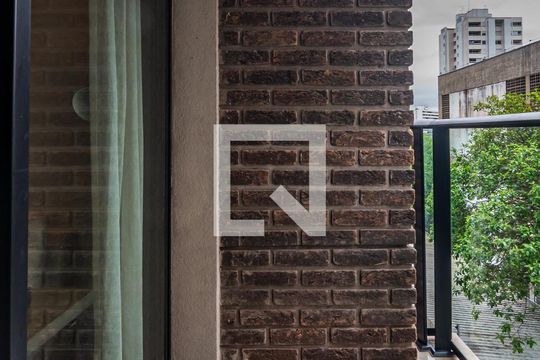 Varanda de apartamento para alugar com 1 quarto, 40m² em Pinheiros, São Paulo