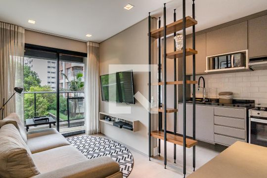 Apartamento para alugar com 1 quarto, 40m² em Pinheiros, São Paulo