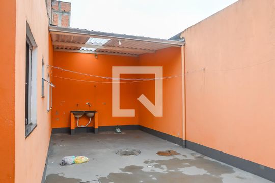 Área de Serviço de casa à venda com 6 quartos, 325m² em Vila Florida, São Bernardo do Campo
