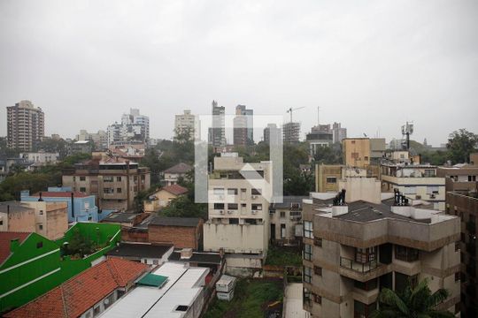 Sala Vista de apartamento à venda com 2 quartos, 83m² em São João, Porto Alegre
