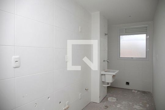 Cozinha + Área de Serviço de apartamento à venda com 1 quarto, 83m² em São João, Porto Alegre