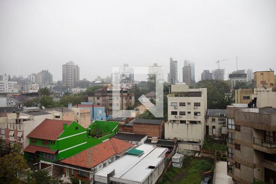 Sala Vista de apartamento à venda com 2 quartos, 83m² em São João, Porto Alegre