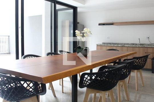 Área comum - Espaço Gourmet de kitnet/studio para alugar com 1 quarto, 25m² em Santana, São Paulo