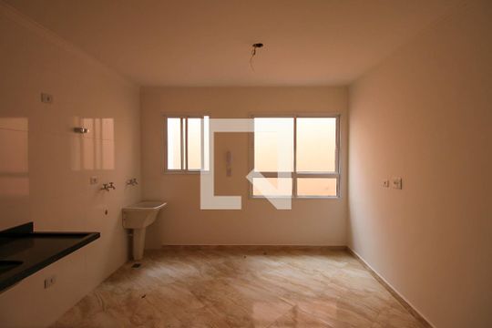 Sala/Cozinha de apartamento à venda com 2 quartos, 42m² em Vila Macedopolis, São Paulo