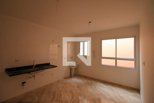 Sala/Cozinha de apartamento à venda com 2 quartos, 42m² em Vila Macedopolis, São Paulo
