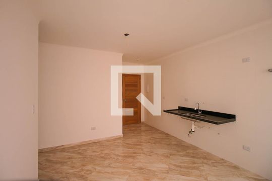 Sala/Cozinha de apartamento à venda com 2 quartos, 42m² em Vila Macedopolis, São Paulo