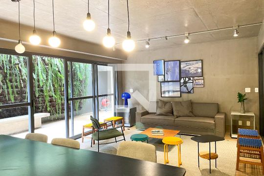 Área comum de apartamento à venda com 1 quarto, 70m² em Vila Pompéia, São Paulo