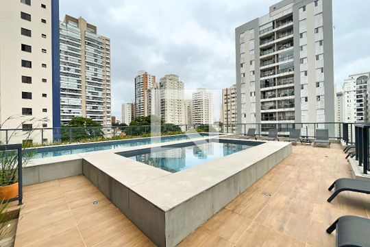 Área comum de apartamento à venda com 1 quarto, 70m² em Vila Pompéia, São Paulo