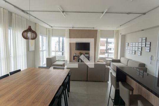 Área comum - Salão de festas de kitnet/studio para alugar com 1 quarto, 19m² em Bela Vista, São Paulo