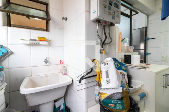 Área de Serviço de apartamento à venda com 3 quartos, 105m² em Santa Teresinha, São Paulo