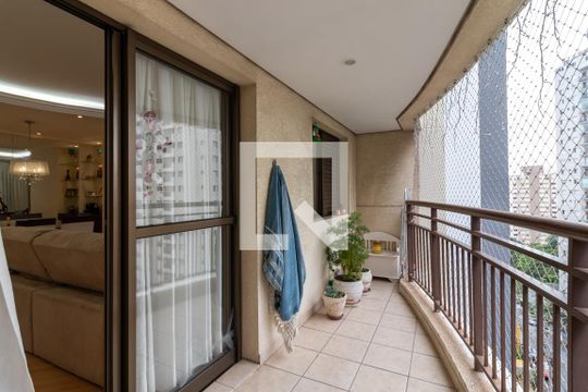 Varanda da Sala de apartamento à venda com 3 quartos, 105m² em Santa Teresinha, São Paulo