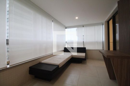 Varanda da Sala de apartamento para alugar com 3 quartos, 134m² em Barra da Tijuca, Rio de Janeiro