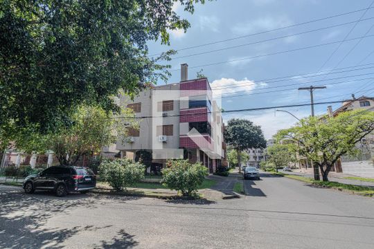Fachada do Prédio de apartamento à venda com 3 quartos, 110m² em Jardim Itu, Porto Alegre