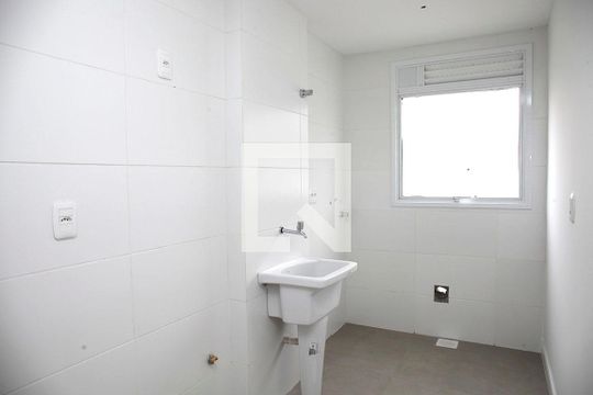 Cozinha e Área de Serviço de apartamento à venda com 1 quarto, 72m² em São João, Porto Alegre