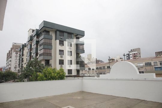 Vista da Sala  de apartamento à venda com 1 quarto, 72m² em São João, Porto Alegre