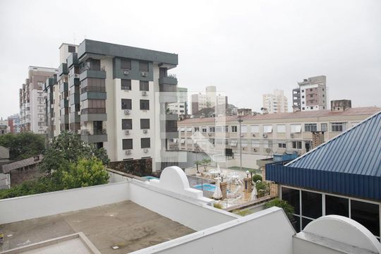 Quarto Suíte Vista de apartamento à venda com 1 quarto, 53m² em São João, Porto Alegre
