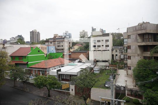 Sala Vista de apartamento à venda com 2 quartos, 83m² em São João, Porto Alegre