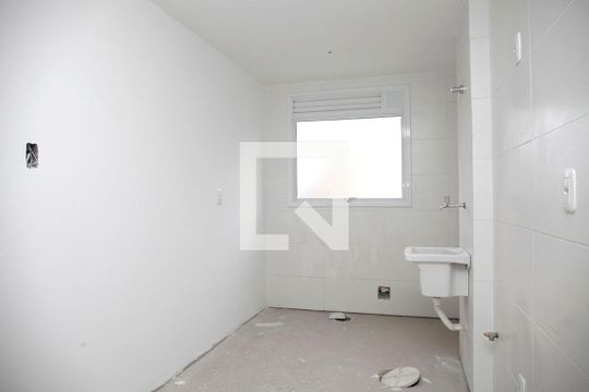 Cozinha + Área de Serviço de apartamento à venda com 2 quartos, 83m² em São João, Porto Alegre
