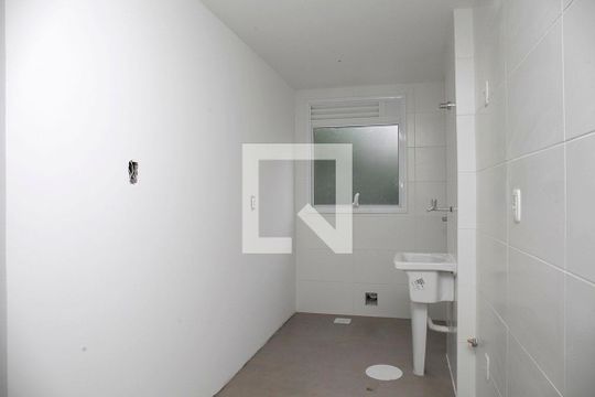 Cozinha + Área de Serviço de apartamento à venda com 1 quarto, 53m² em São João, Porto Alegre