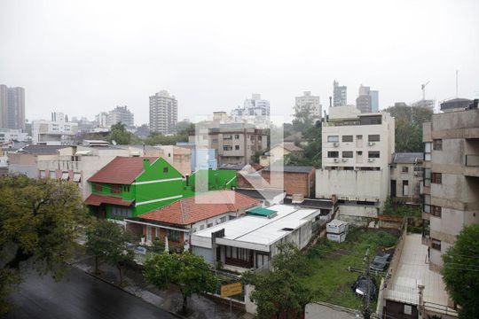 Sala Vista de apartamento à venda com 2 quartos, 83m² em São João, Porto Alegre