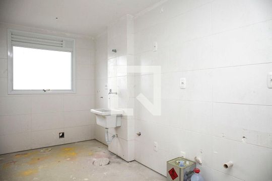 Cozinnha + Área de Serviço de apartamento à venda com 2 quartos, 83m² em São João, Porto Alegre