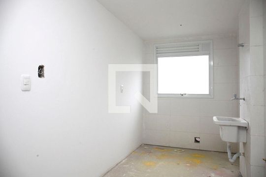 Cozinnha + Área de Serviço de apartamento à venda com 2 quartos, 83m² em São João, Porto Alegre