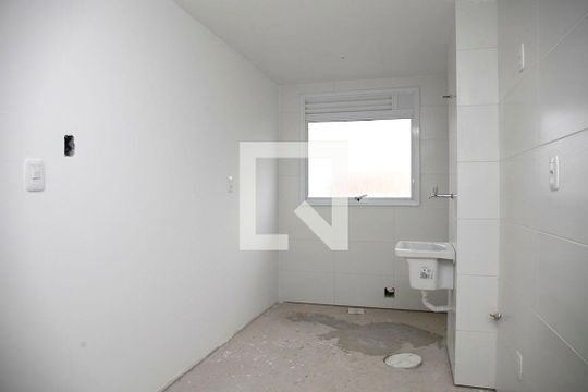 Cozinha + Área de Serviço de apartamento à venda com 2 quartos, 83m² em São João, Porto Alegre