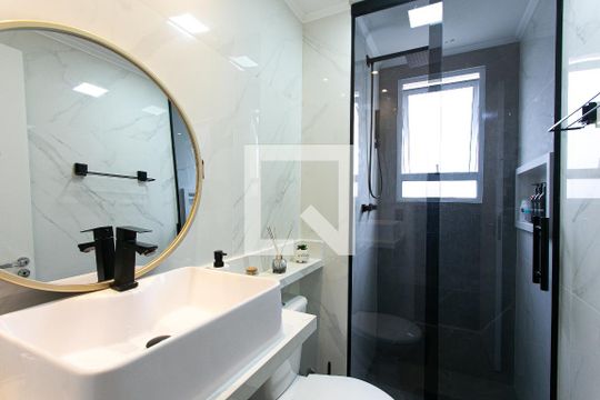 Banheiro de apartamento à venda com 2 quartos, 48m² em Jardim América da Penha, São Paulo