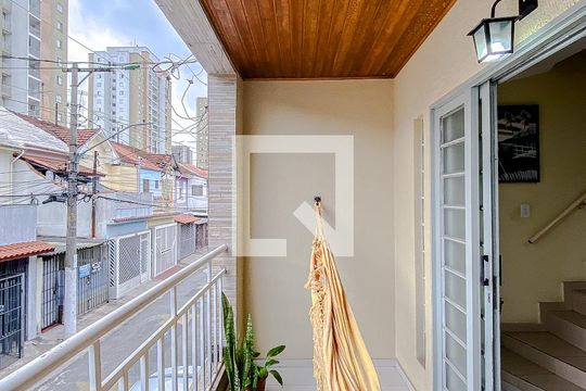 Varanda da Sala de casa à venda com 3 quartos, 176m² em Mooca, São Paulo