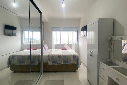 Suíte 1 de apartamento para alugar com 2 quartos, 59m² em Alphaville Empresarial, Barueri
