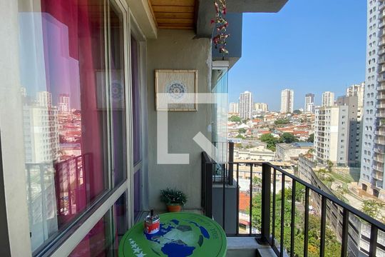 Varanda da Sala 1 de apartamento à venda com 3 quartos, 210m² em Vila Bertioga, São Paulo