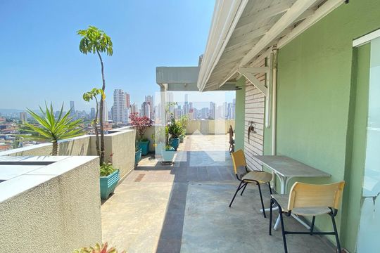 Cobertura  de apartamento à venda com 3 quartos, 210m² em Vila Bertioga, São Paulo
