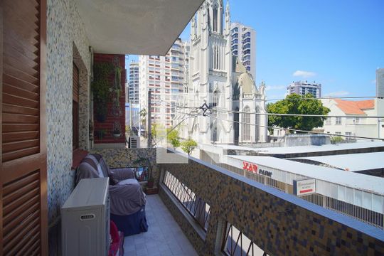 varanda do Quarto 2 de apartamento à venda com 4 quartos, 190m² em Centro, Novo Hamburgo