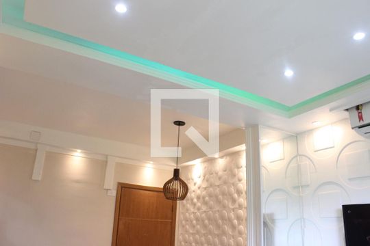 Sala de apartamento para alugar com 2 quartos, 59m² em Vila Voturuá, São Vicente