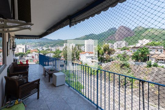 Varanda da Sala de apartamento à venda com 2 quartos, 78m² em Engenho Novo, Rio de Janeiro