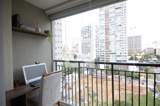 Varanda de apartamento para alugar com 1 quarto, 33m² em Vila Mariana, São Paulo