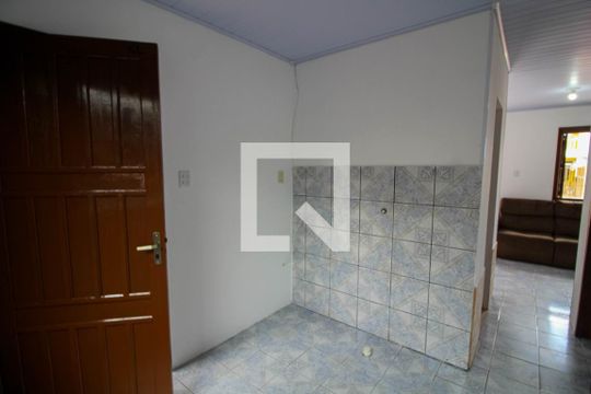 Cozinha de casa para alugar com 2 quartos, 70m² em Mato Grande, Canoas