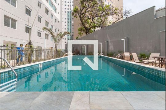 Área comum - Piscina de apartamento à venda com 1 quarto, 38m² em Liberdade, São Paulo