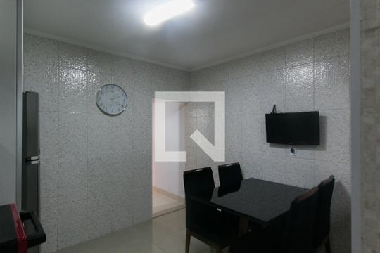 Sala de Jantar de casa para alugar com 2 quartos, 80m² em Vila Gumercindo, São Paulo