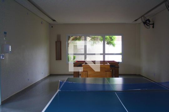 Àrea comum - Sala de jogos de apartamento para alugar com 2 quartos, 44m² em Parque São Jorge, Campinas