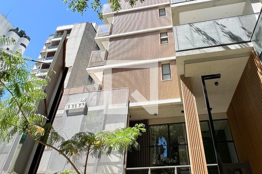 Fachada de kitnet/studio à venda com 1 quarto, 27m² em Moema, São Paulo
