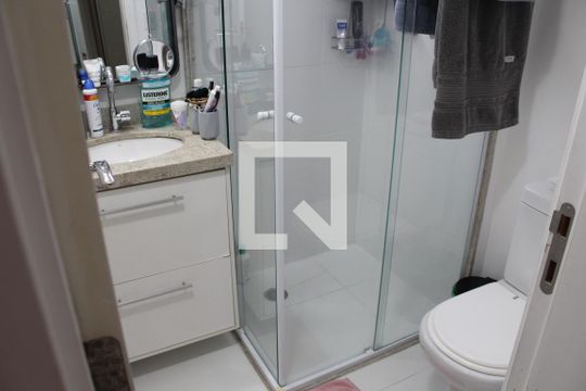 Banheiro da Suíte de apartamento à venda com 2 quartos, 88m² em Vila Romana, São Paulo