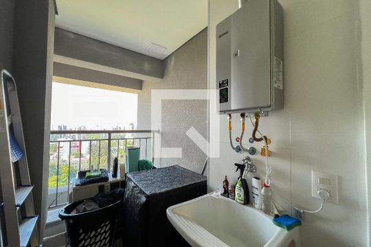 Área de Serviço de apartamento à venda com 2 quartos, 77m² em Indianópolis, São Paulo
