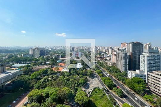 Vista de apartamento à venda com 2 quartos, 77m² em Indianópolis, São Paulo