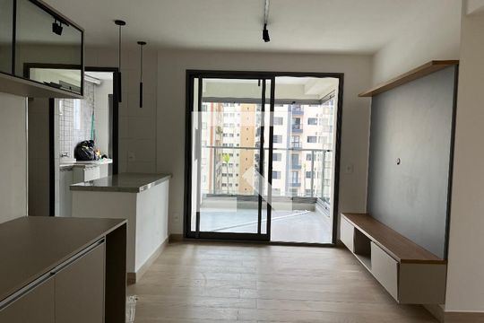 Sala de apartamento à venda com 3 quartos, 78m² em Vila Monte Alegre, São Paulo
