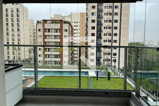 Varanda gourmet de apartamento à venda com 3 quartos, 78m² em Vila Monte Alegre, São Paulo
