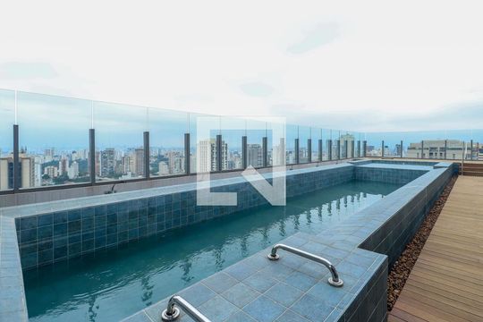 Área comum - Piscina de apartamento para alugar com 1 quarto, 36m² em Vila Mariana, São Paulo